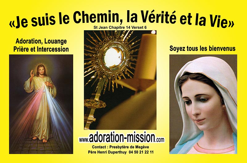 Adoration Mission Louange Prière Intercession